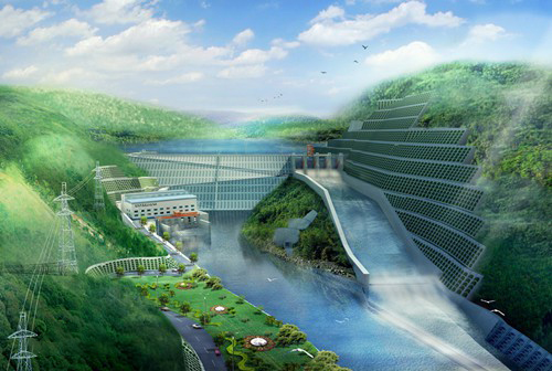 建瓯老挝南塔河1号水电站项目